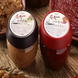 순창 상황버섯 고추장+상황버섯 조선된장 저염 재래식된장 500g 4개