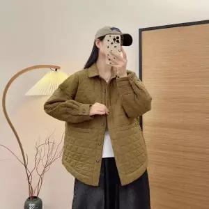 스파이더맨 여성 봄 탑 루즈핏 패딩코트 ？스티치 순색 카디건 여숄카라 기모패딩느낌 싱글 OPH1