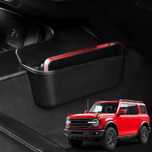 포드 브롱코 2025와 호환되는 XWQZ 센터 콘솔 시프터 보관함 인테리어 액세서리용 기어 사이드 보관 정리함