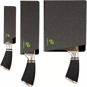 에버프라이드 6인치 및 8인치와 미트 클리버 셰프 나이프 가드 세트3피스 유니버설 블레이드 가장자리 커버