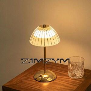 테이블 램프 릴 크리스탈 분위기 전등갓 기본 터치 충전식