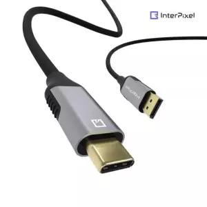 인터픽셀 USB 케이블 고속 전송 C타입 to DP 1.4 8K 1.5m