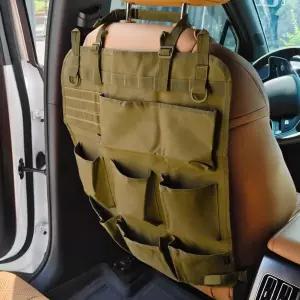 자동차 뒷좌석 정리함 8개의 포켓이 있는 방수 옥스포드 시트 백 프로텍터 보관 가방 뒤에 차량 걸이 RV