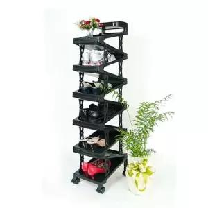 [라일리생활건강] Rly 지그재그 바퀴 11단 신발 보관함 신발장 정리