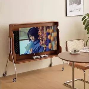 티비다이 원목 이동식 티비장 펜션 TV다이 원목 129x80