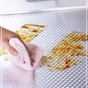 방수 싱크대 시트지 주방벽 필름 알루미늄 잔솔 보호 RWECB9D1