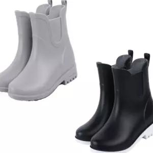 여성 단목 장마철 눈올때 고무장화 스노우 레인부츠 RWD40ED2