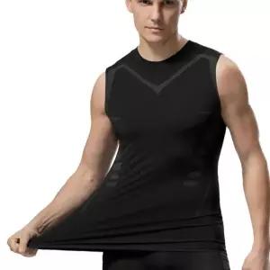 [라일리여성의류] Rly 머슬핏 남성 헬스 민소매 운동 티셔츠