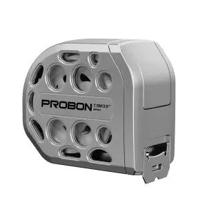 프로본 25피트 스테인리스 스틸 측정 테이프 녹 방지 바닥면의 강한 자성 중공 디자인 기프트 가정용