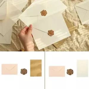 [문구/오피스] 실링 스티커 화이트 편지지 DIY 세트 봉투 기념일