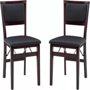 리논 키이라 패드 접이식 의자 2개 세트 엔지니어드 우드