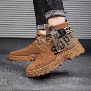 [라일리] Rly 남성 스트릿 하이탑 워커 스니커즈 키높이 캐주얼