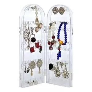 [라일리쥬얼리] Rly 접이식 2단 귀걸이 보관함 악세사리 정리함 주얼