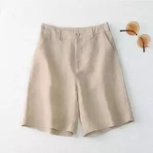 [라일리여성의류] Rly 린넨 데일리 오피스룩 여름 마바지 반바지