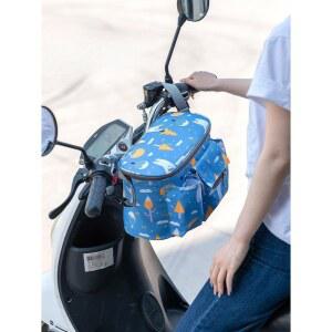 오토바이 미니 가방 보관 디자인 다양한 전면 후방 바구니 포켓