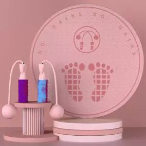 원형 착지매트 실버체조매트 방음매트 점핑매트 [BSW67293]