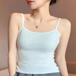 [라일리여성의류] Rly 골지 여성 슬림핏 끈나시 이너 나시