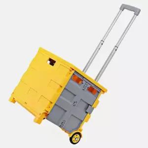 박스 쇼핑카트 접이식 35L 핸들링 수레