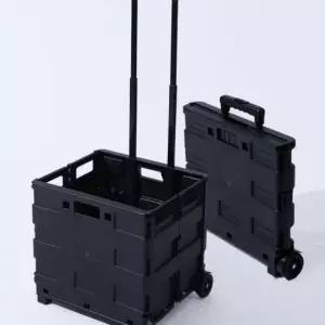 접이식 사각 핸드카트 장바구니 마트 카트 손수레 중형