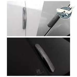 카본 재질 문콕방지 도어가드 고급 블랙 차량