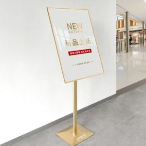 터스탠드 레스토랑 POP 메뉴판 전시장 A 40x60블랙