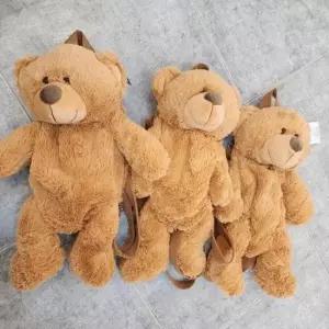 배낭 데일리 가방 봉제 곰 인형 귀여운 백팩