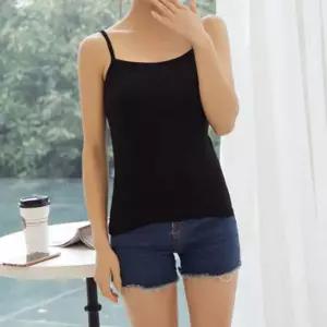 [라일리여성의류] Rly 여성 끈나시 무지 이너 민소매 나시