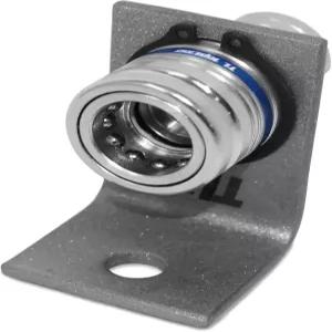 1/2인치 차체 NPT AG 스레드 농업용 커플러 유압 퀵 커넥트 및 브레이크 어웨이 마운팅 브래킷 ISO 5675