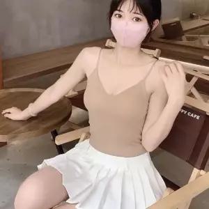 [라일리여성의류] Rly 백리스 크롭 여름 나시티 이너 나시