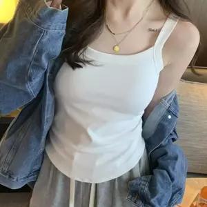 [라일리여성의류] Rly 라운드 슬림핏 여성 캐주얼 이너 나시 나시티