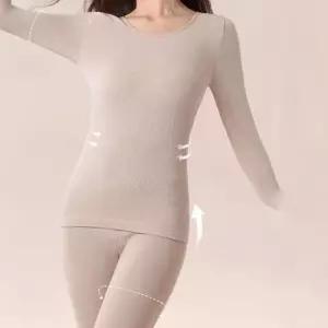 [라일리여성의류] Rly 슬림핏 압박 겨울 이너 여성 상하의 세트