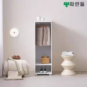 파란들가구 E0목재 LPM 400 오픈 틈새옷장 학생옷장 장롱 장농