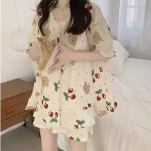 [라일리여성의류] Rly 레이스 귀여운 프린팅 반팔 셔츠 반바지 잠옷 세