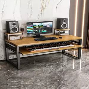 피아노 데스크 책상 작업 건반 작곡 음악 벤치 키보드 미디테이블 디지털
