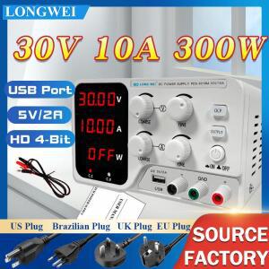 Longwei PDS-3010M 4LED 조정 가능한 DC 전원 공급 장치 30V 10A 안정화 가변 스위치 벤치 유형