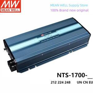 NTS-1700 1700W MEAN WELL 고신뢰성 순수 사인파 DC-AC 전력 인버터 212/224/248CN/UN/EU