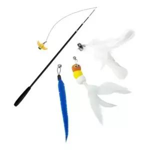 [반려] 3종세트 고양이 자석 장난감 냥이 낚시대