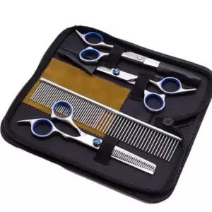 [반려] 전문가용 동물 강아지 반려 털 고양이 세트 가위 미용