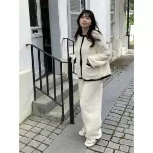 윈터솔져 세트 커플 잠옷세트 폴라폴리스 실내복 파자마 KUK1