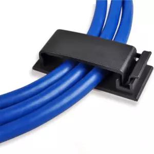 케이블 클립 이더넷 정리함 콘워크 접착 와이어 관리 클램프 데스크톱 코드 홀더 하이더 충전 드롭 및 TV