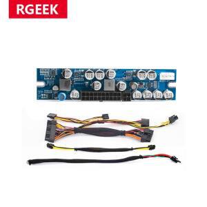 RGEEK DC 12V 300W ATX 피크 PSU Pico 스위치 마이닝 컴퓨터 용 24핀 미니 PC 전원 공급 장치