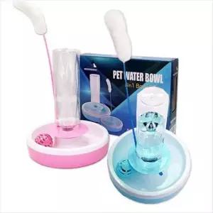 [반려] 토이 우쭈쭈 급수기 3in1 고양이용-핑크