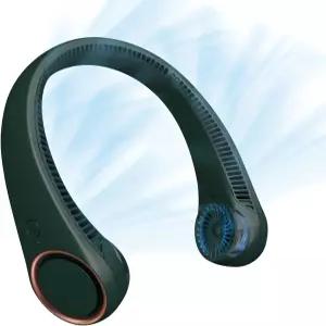 CIVPOWER 넥 선풍기 휴대용 개인 목 냉각 충전식 블레이드리스 - 핸즈프리 3단 4000mAh 배터리 USB 작동