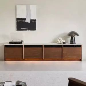 북유럽원목거실장 티비다이 거실 레드오크 160Lx40Wx47H