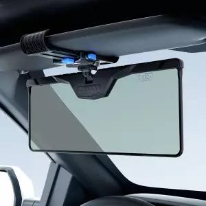 조이투투스 스마트 자동차용 자동 편광 선바이저 듀얼 라이트 센서가 장착된 색상 변경 LCD 화면 태양