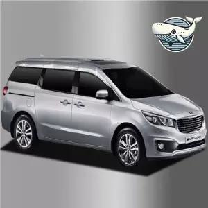 [골드스마일]스타일리시 크롬 도어바이져 6개 올뉴카니발