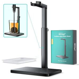 ISTOYO 프리미엄 수지 믹서 스탠드, 수지 믹서 프로 & 울트라 적용, 에폭시 수지 혼합, 수지 몰드, 실리콘 몰드 혼합, DIY 공예품에서 손을 떼세요