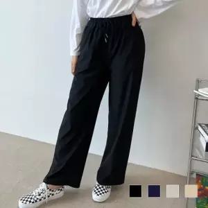 [라일리여성의류] Rly 배기팬츠 빅사이즈 긴바지 배기바지 면 허리밴딩