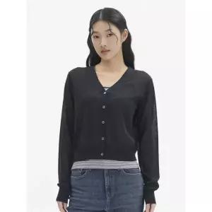 탑텐 TOPTEN 여성 쿨라이트 브이넥 가디건_MSG2EC2001 MSG2EC2001 431053