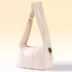 [반려] 강아지 이동 고양이 백 패딩 퀄팅 가방 외출 DD-12451